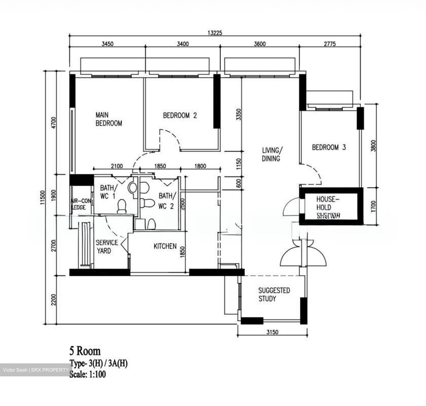 Blk 420A Waterfront II @ Northshore (Punggol), HDB 5 Rooms #577836911